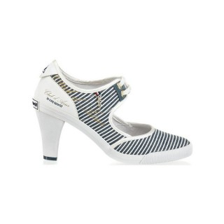 Le Coq Sportif Juan Les Pins Blanc - Chaussures Escarpins Femme Promo prix